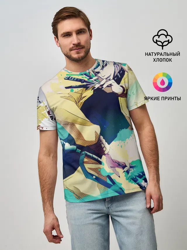 Мужская базовая футболка