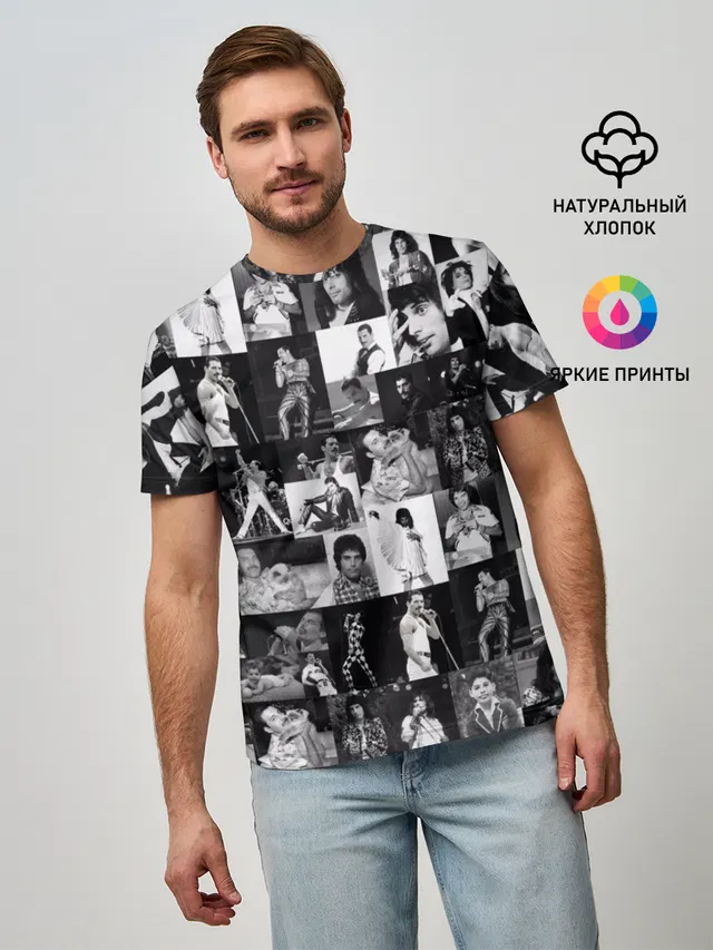 Мужская базовая футболка