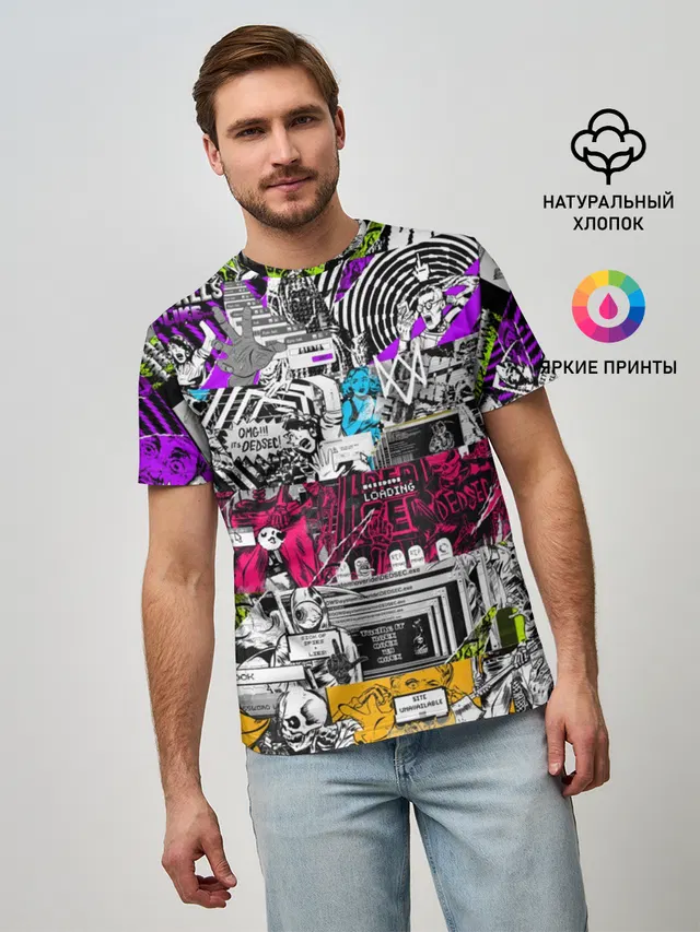 Мужская базовая футболка