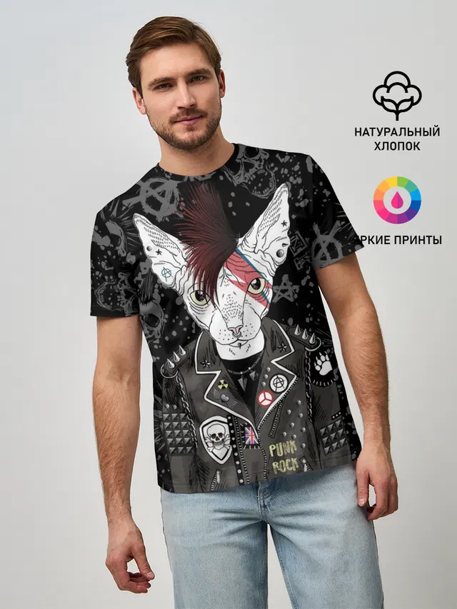 Кот в косухе