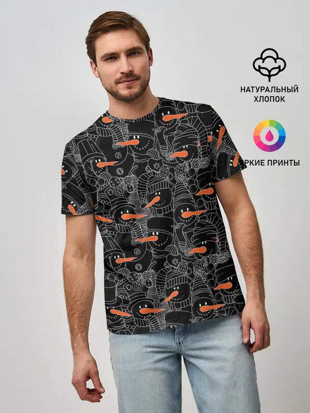 Черные снеговики