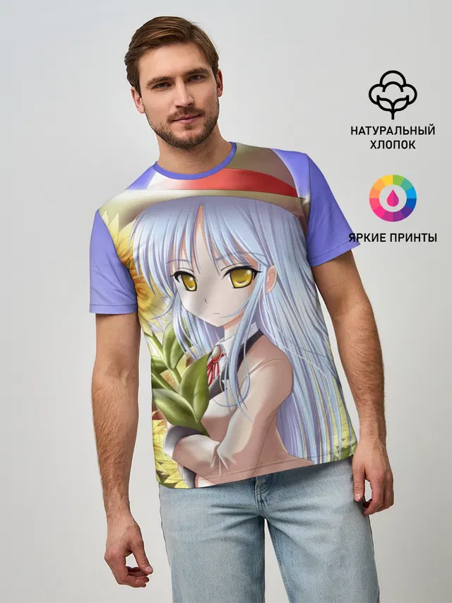 Мужская базовая футболка с принтом «Code Geass — Sun»
