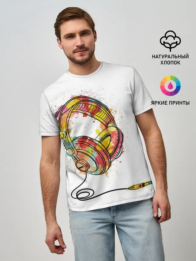 Красочные наушники