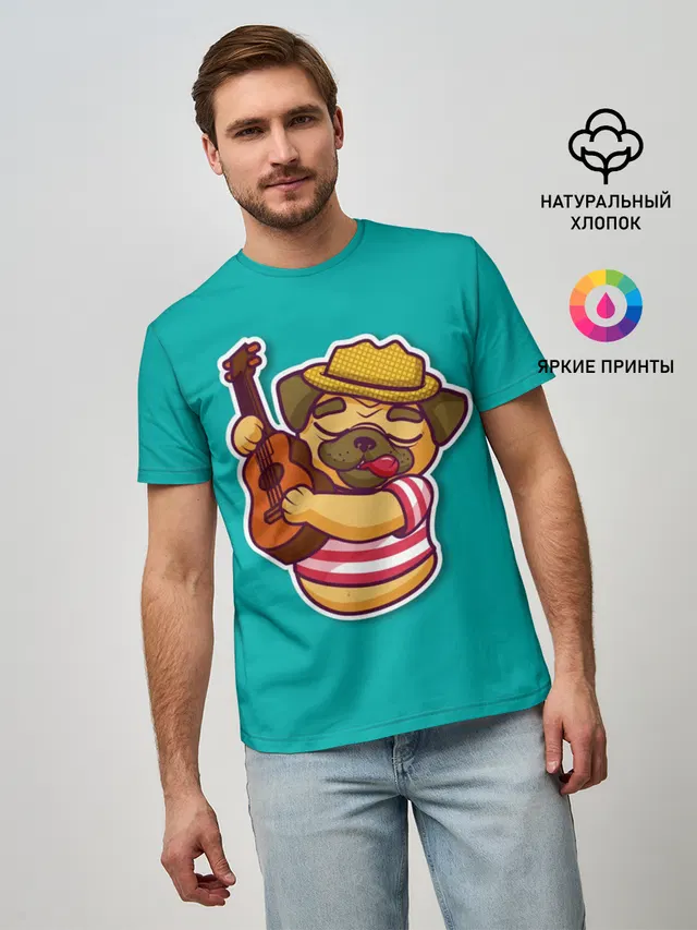 Мопс музыкант