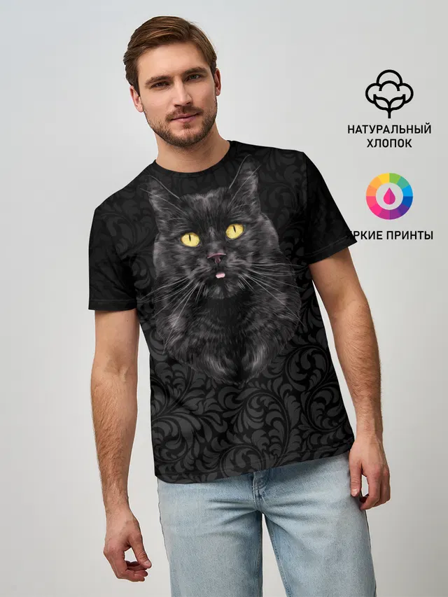 Чёрный котик