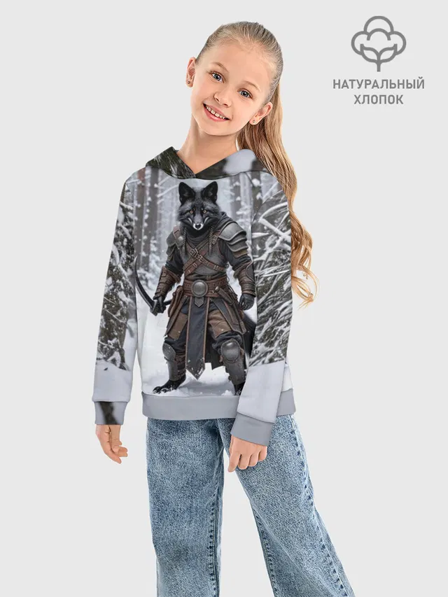 Худи детское из хлопка