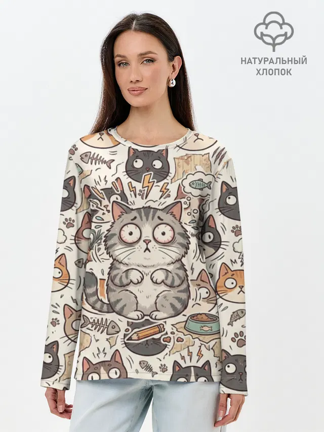Муся — Тревожная Кошка Мем