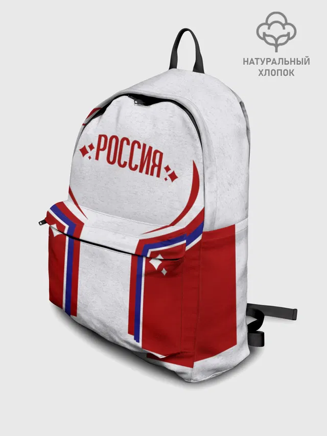 Взрослый джинсовый рюкзак с принтом «патриотический»