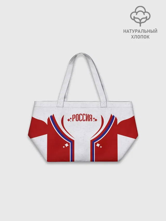 Шоппер оверсайз джинсовый