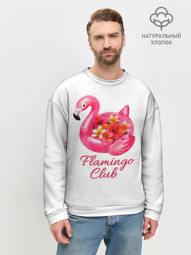 Розовый фламинго