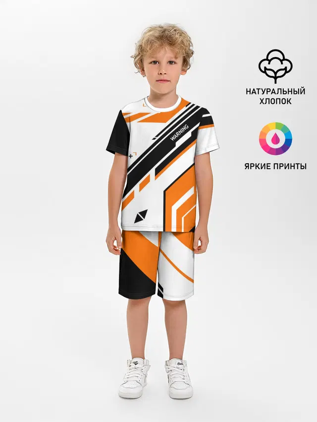 Детская пижама с шортами