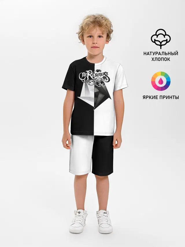 Детская пижама с шортами с принтом «The Rasmus»