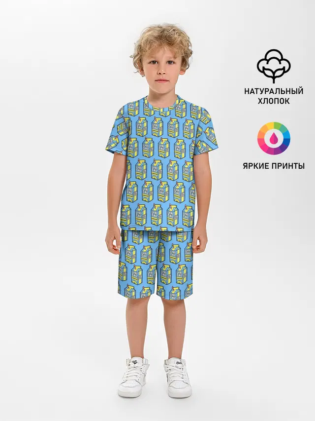 Детская пижама с шортами