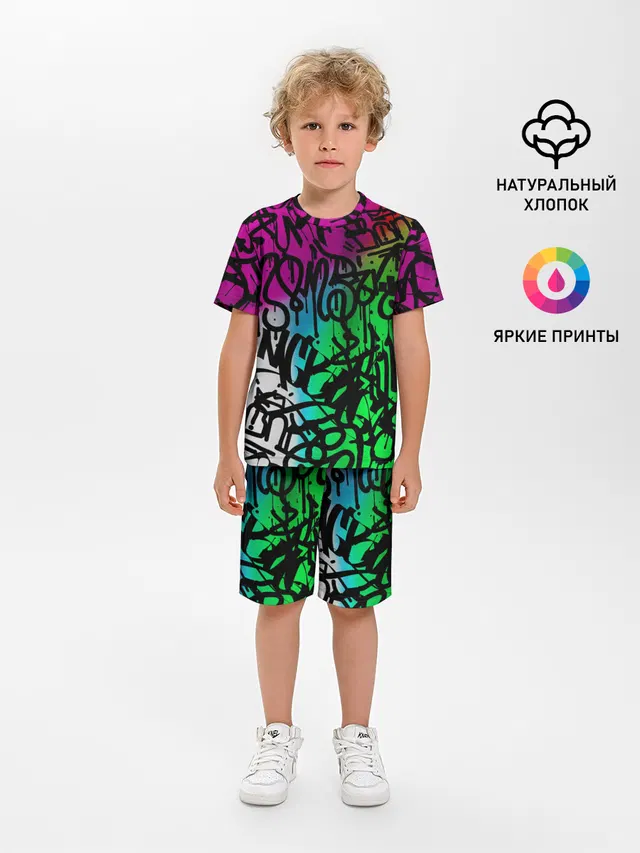Стена граффити