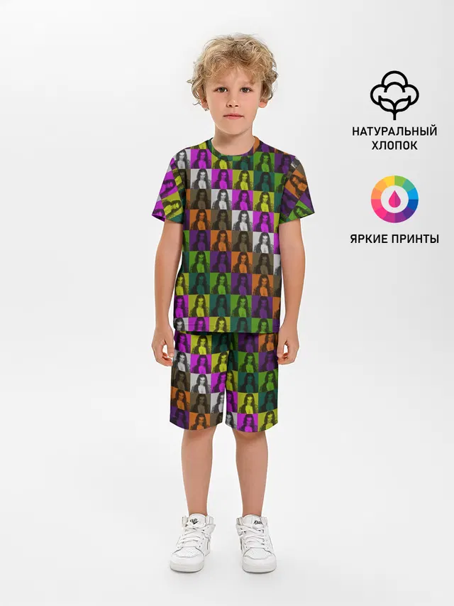 Детская пижама с шортами