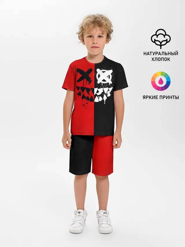 Smail Black and red
