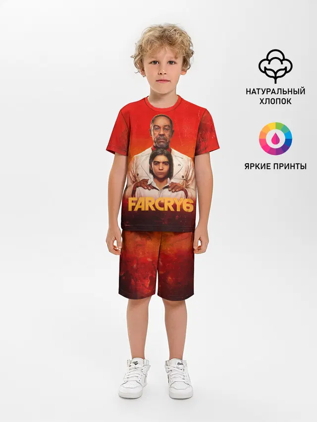 Детская пижама с шортами