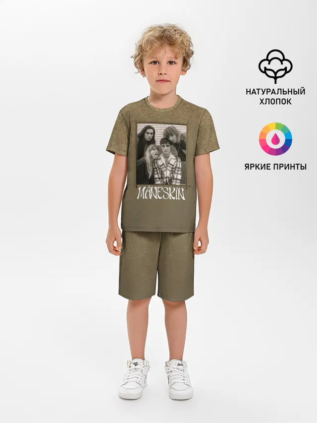 Детская пижама с шортами