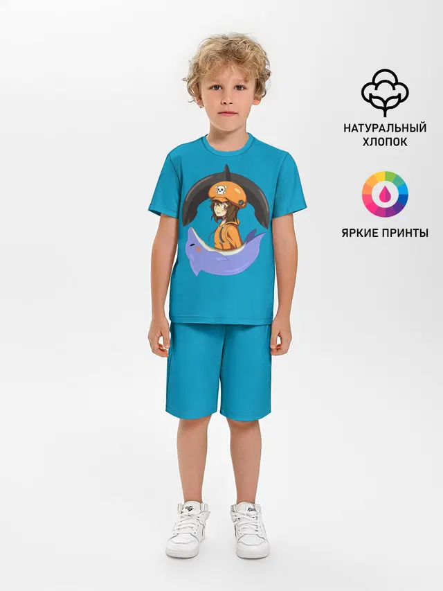 Мэй с дельфином