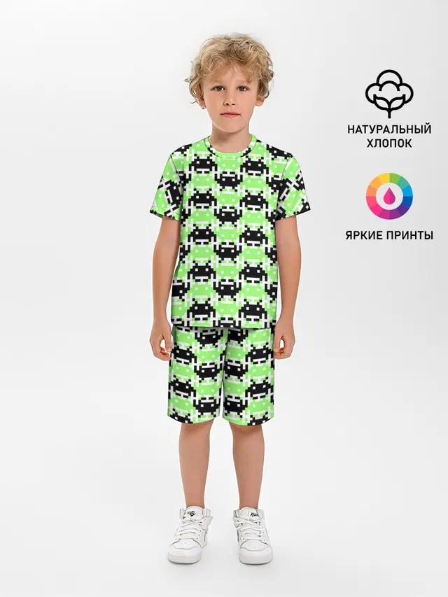 Детская пижама с шортами