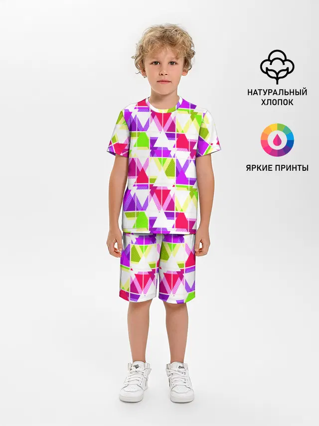 Абстрактный яркий узор