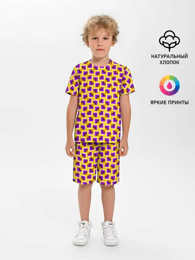 Фон с квадратами