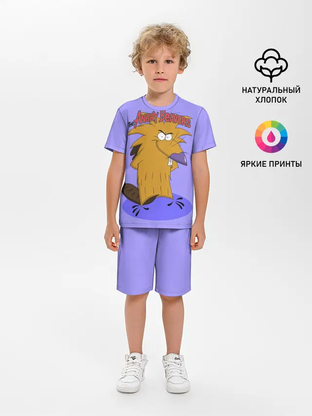 Детская пижама с шортами