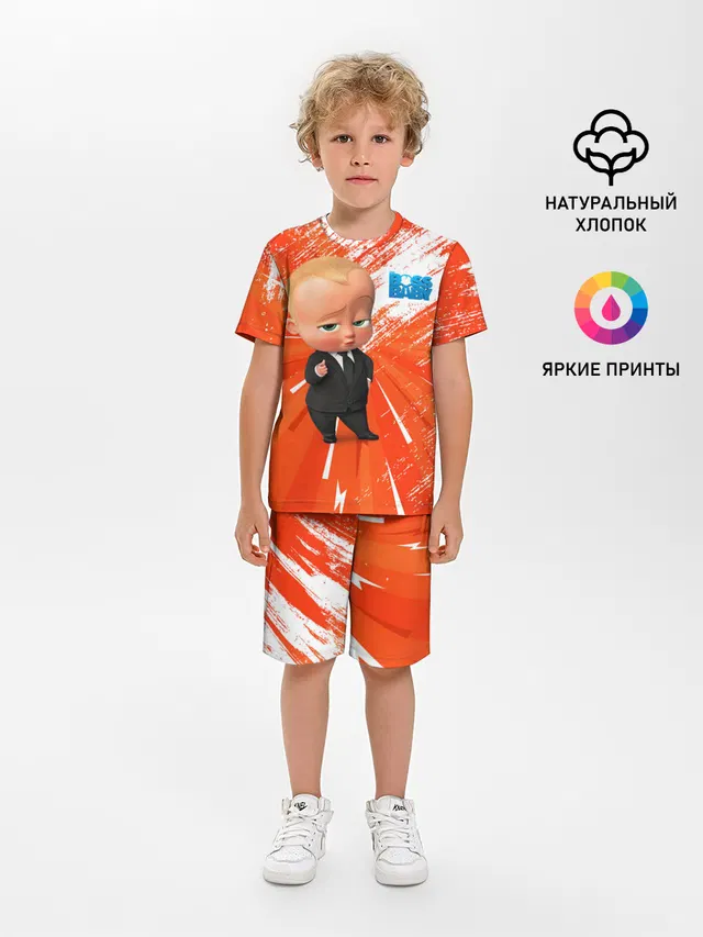 Детская пижама с шортами