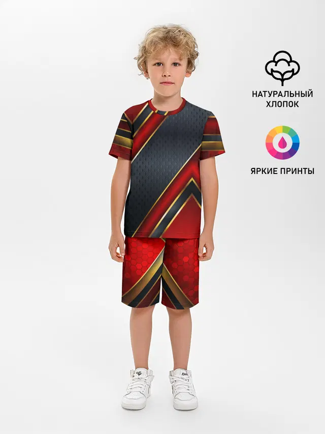 Black & Red 3D