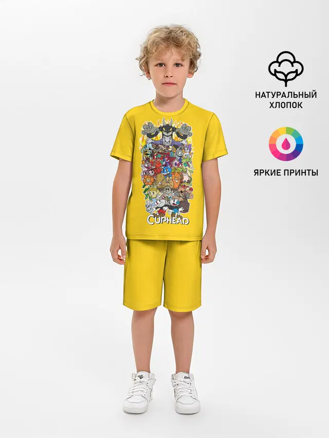 Детская пижама с шортами