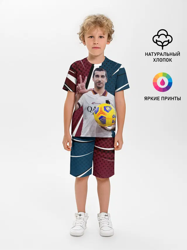 Детская пижама с шортами