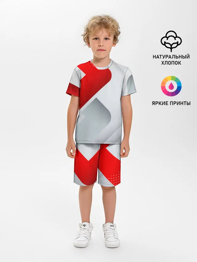 3D SPORT STYLE RED / WHITE