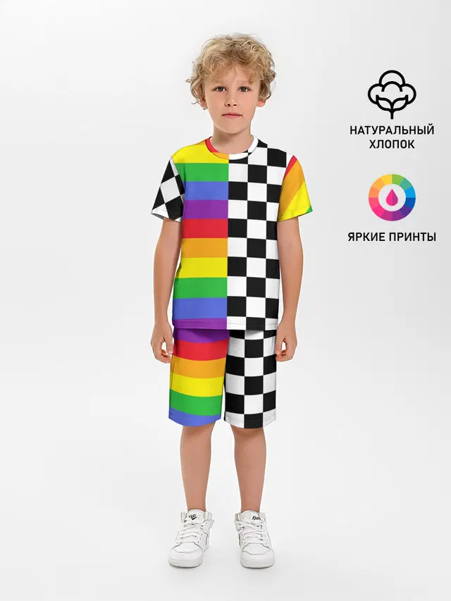 Детская пижама с шортами