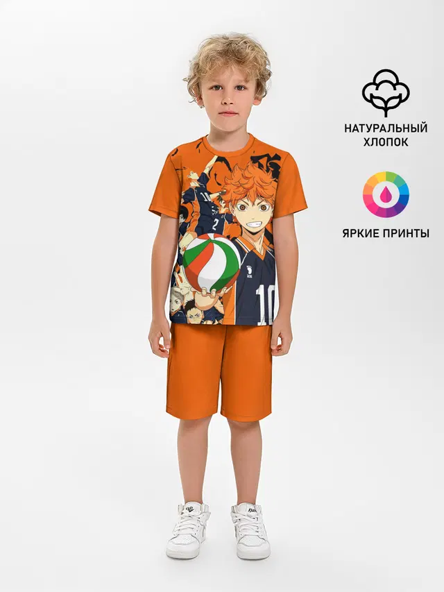 Волебольная команда из аниме HAIKYUU!!