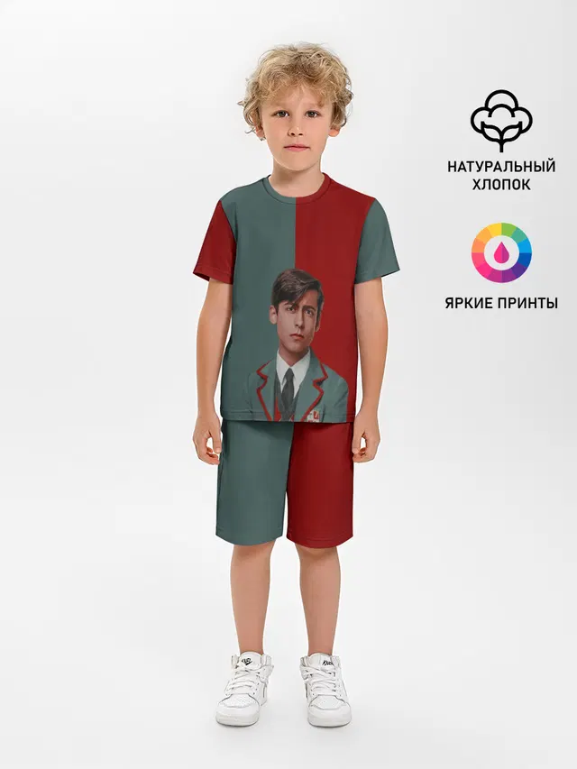 Детская пижама с шортами