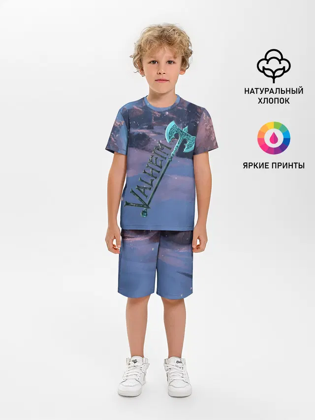 Детская пижама с шортами