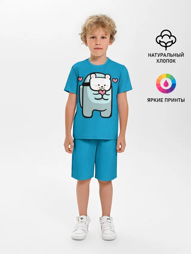 Детская пижама с шортами