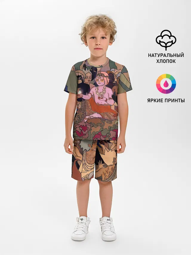 Детская пижама с шортами с принтом «Bring Me the Horizon — BRING ME THE HORIZON ART»