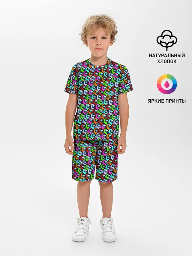 Детская пижама с шортами