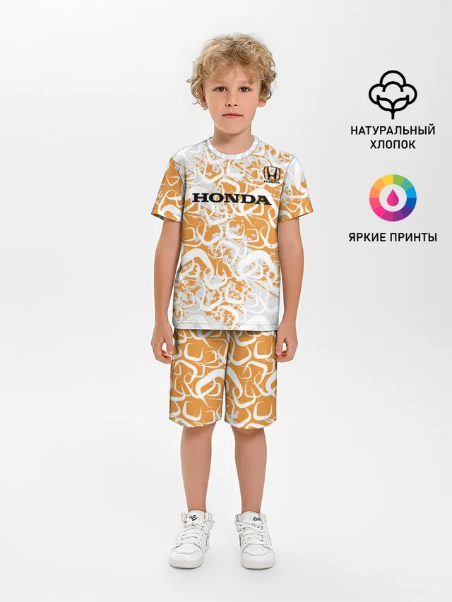 Детская пижама с шортами