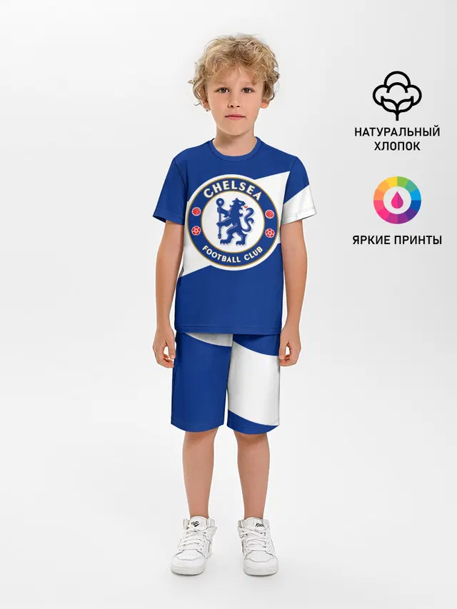 Детская пижама с шортами с принтом «Lion — Chelsea SPORT»