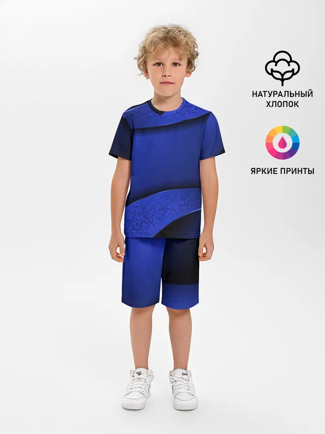 3D BLUE Вечерний синий цвет