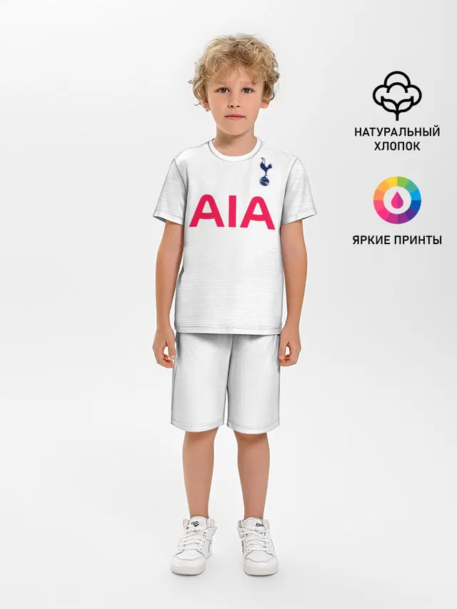 Детская пижама с шортами с принтом «Tottenham — Kane home 19-20»
