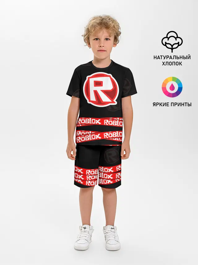 Детская пижама с шортами с принтом «Роблокс — Roblox 2»