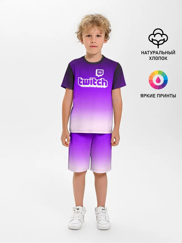 Детская пижама с шортами