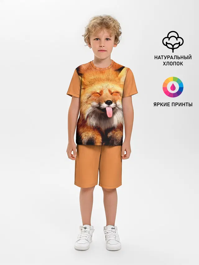 Лиса с языком
