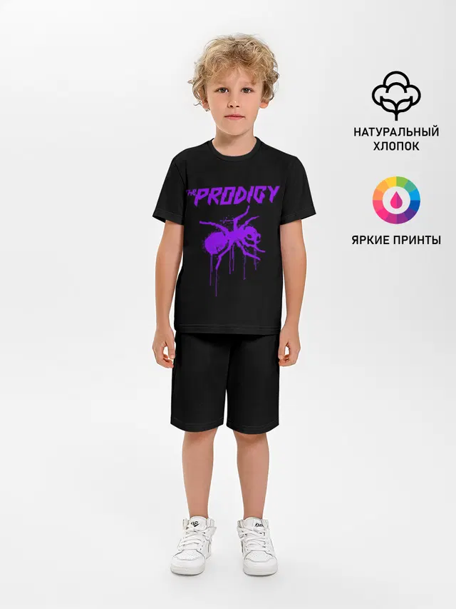 Детская пижама с шортами с принтом «ant — The Prodigy»