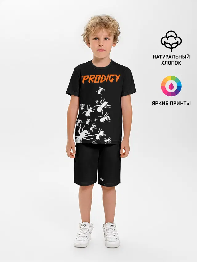 Детская пижама с шортами с принтом «Prodigy — The Prodigy»