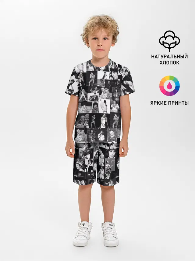 Детская пижама с шортами