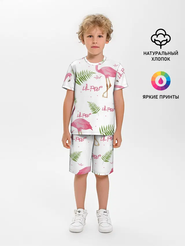 Lil Peep pink flamingo